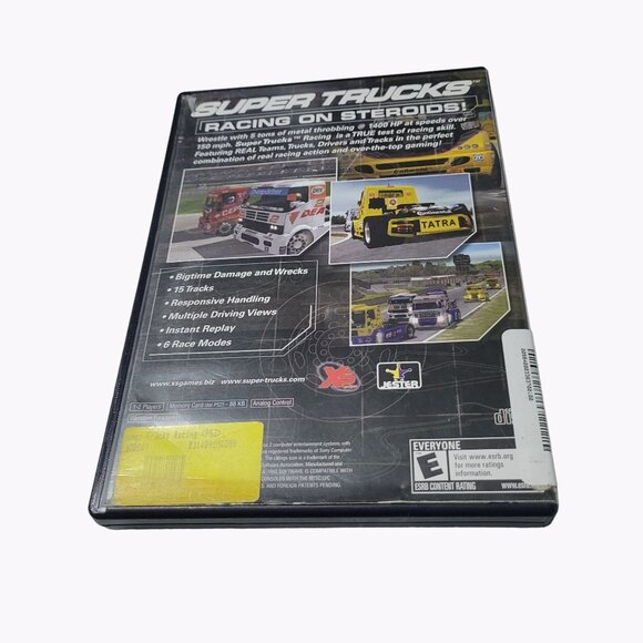 Super Trucks Racing Sony Playstation 2 PS2 Video Game Includes Case No Manual - Picture 2 of 5